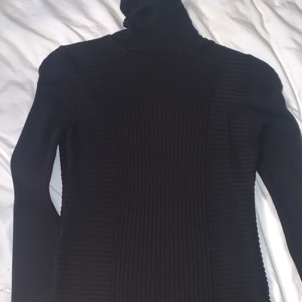 INC Ribbed Turtleneck - Picture 3 of 4
